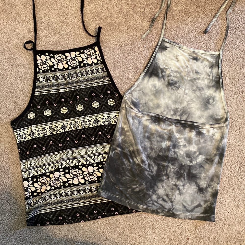 American eagle halter tops-size xs (sold together or individually)